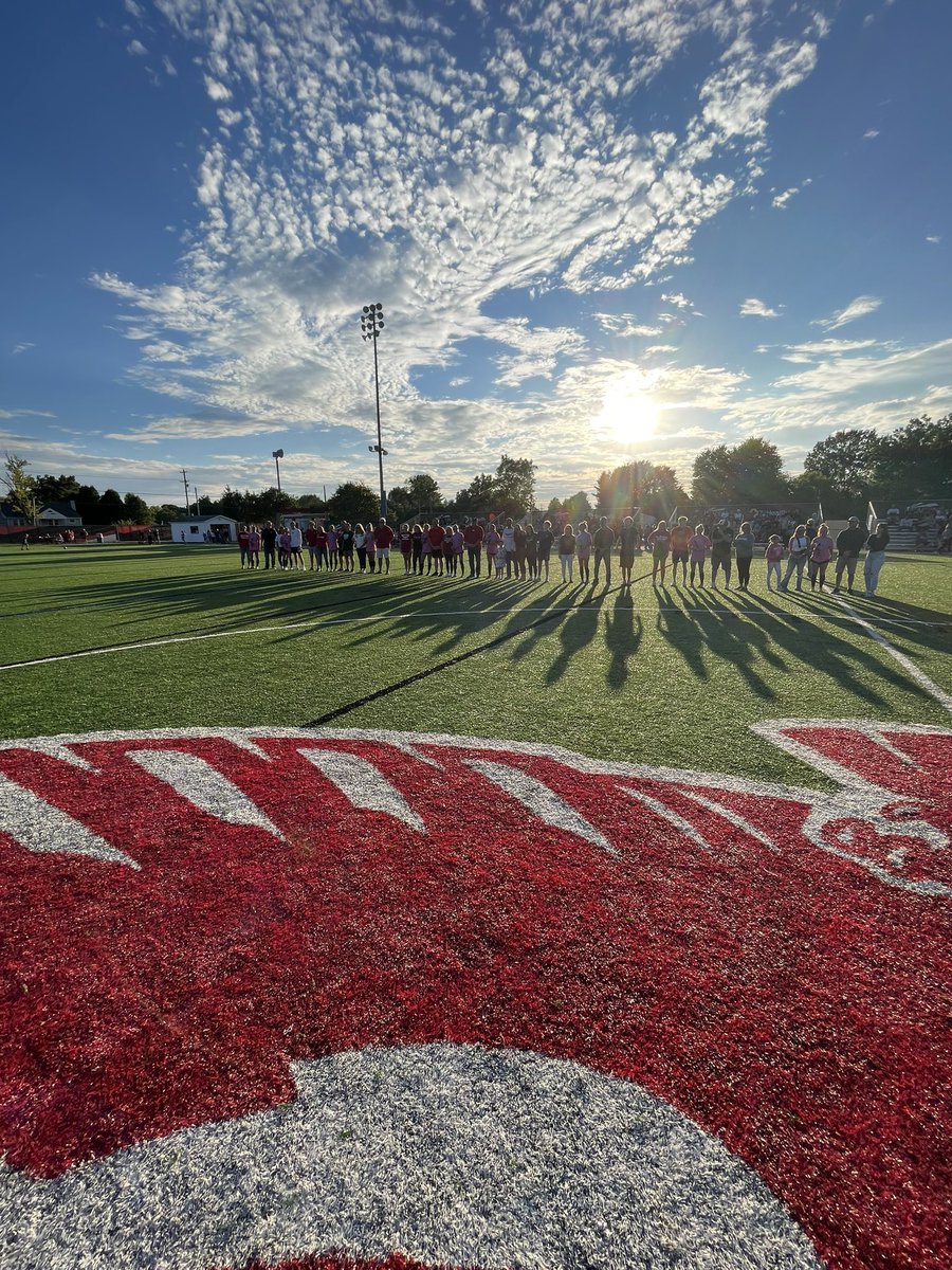 Senior Night here at Charity Lucas for girls soccer! Big match up against Oak Hills. Let’s go ladies! <a href="/Milford_Eagles/">Milford Athletics</a>