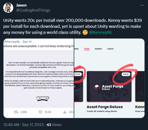 Kenney tweet media