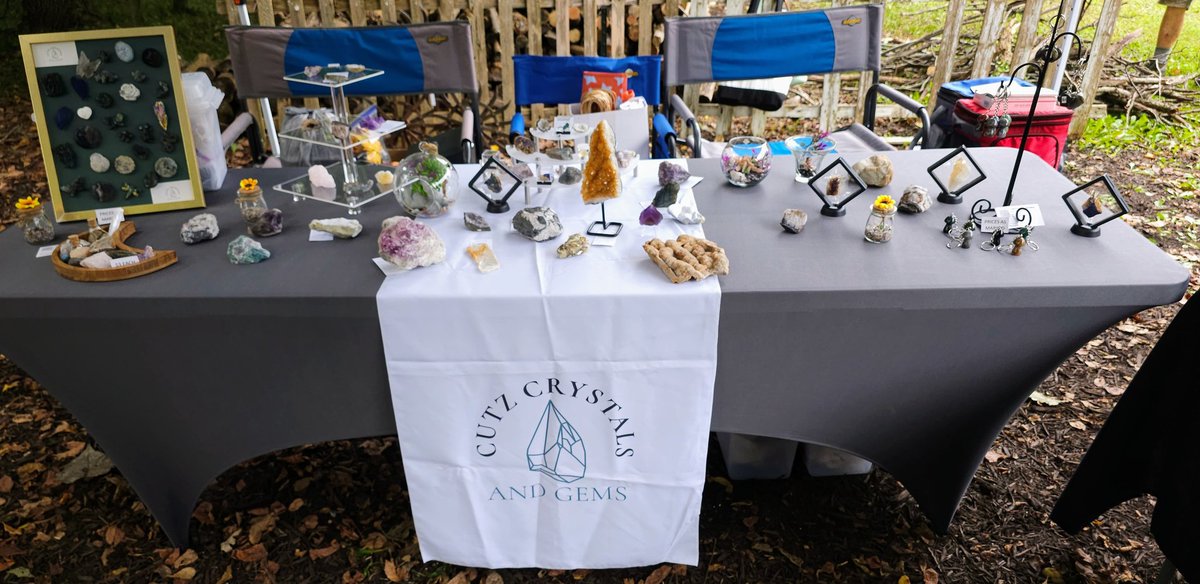 CutzCrystals's tweet photo. Thank you for the great show today, Redbud Creek Farms!
Had an amazing turnout.
If anybody is interested in our stocks, feel free to message us on here or email us for further details.
#crystal #crystals #shopnow #crystalshop #crystalbundle #crystalhealing #crystallover https://t.co/Db8qgOiRe7