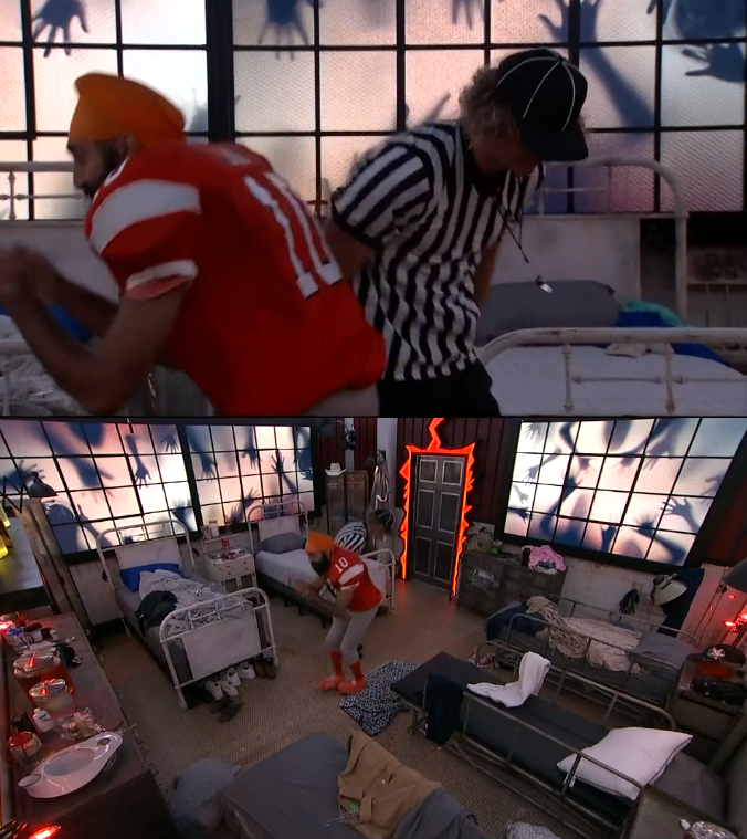 Bedroom griddy celebration going on. #BB25