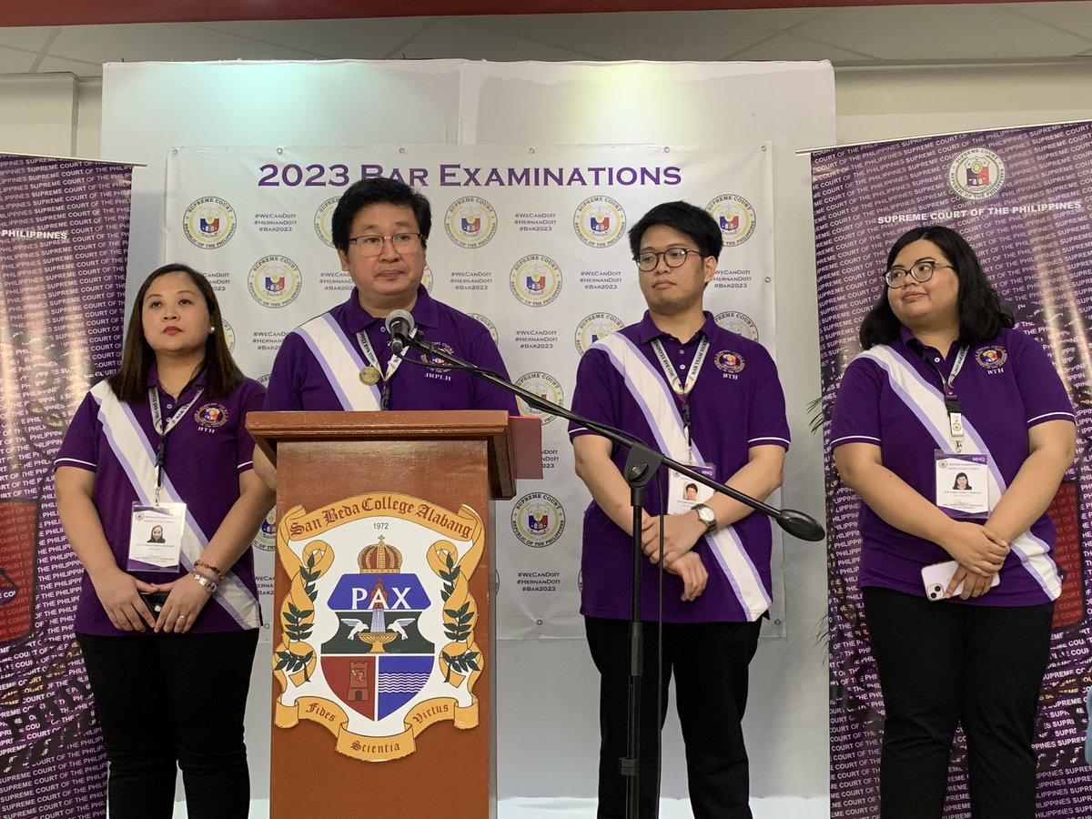 JUST IN:

#Bar2023 Chair and Assoc. Justice Ramon Hernando said his team is eyeing to release the bar results before Christmas Day in December. <a href="/News5PH/">News5</a> <a href="/onenewsph/">ONE News PH</a>