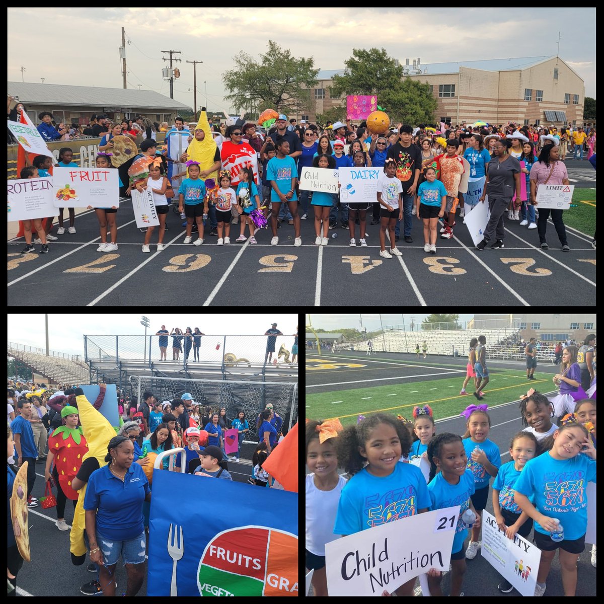 So proud of our Child Nutrition team representin' at the ECHS Homecoming Pep Rally or Parade. Always a good time when the district comes together. #ECproud #UnityIsStrength
