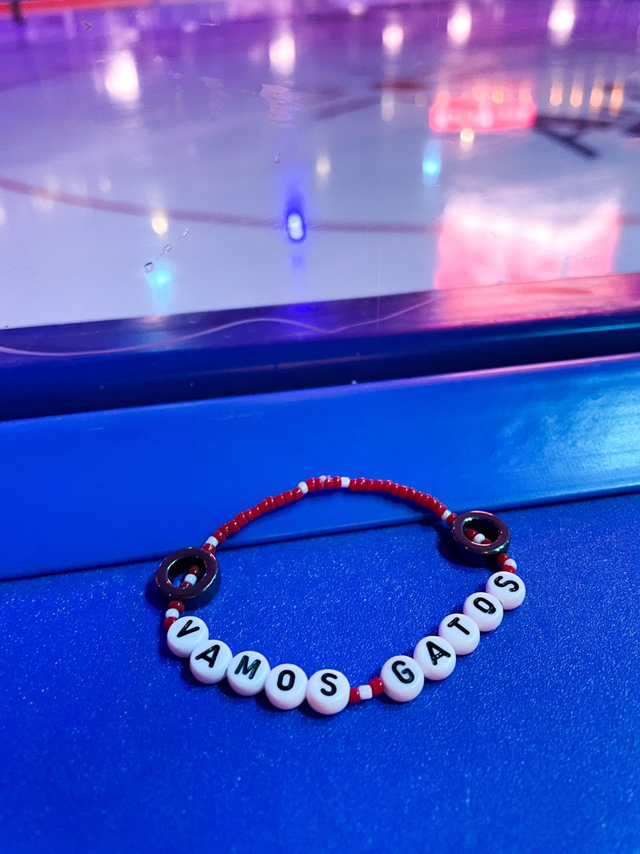 FlaPanthers's tweet photo. Admin got a friendship bracelet tonight 🥹

Best fans ever ❤️ https://t.co/oHaqgGsS8E