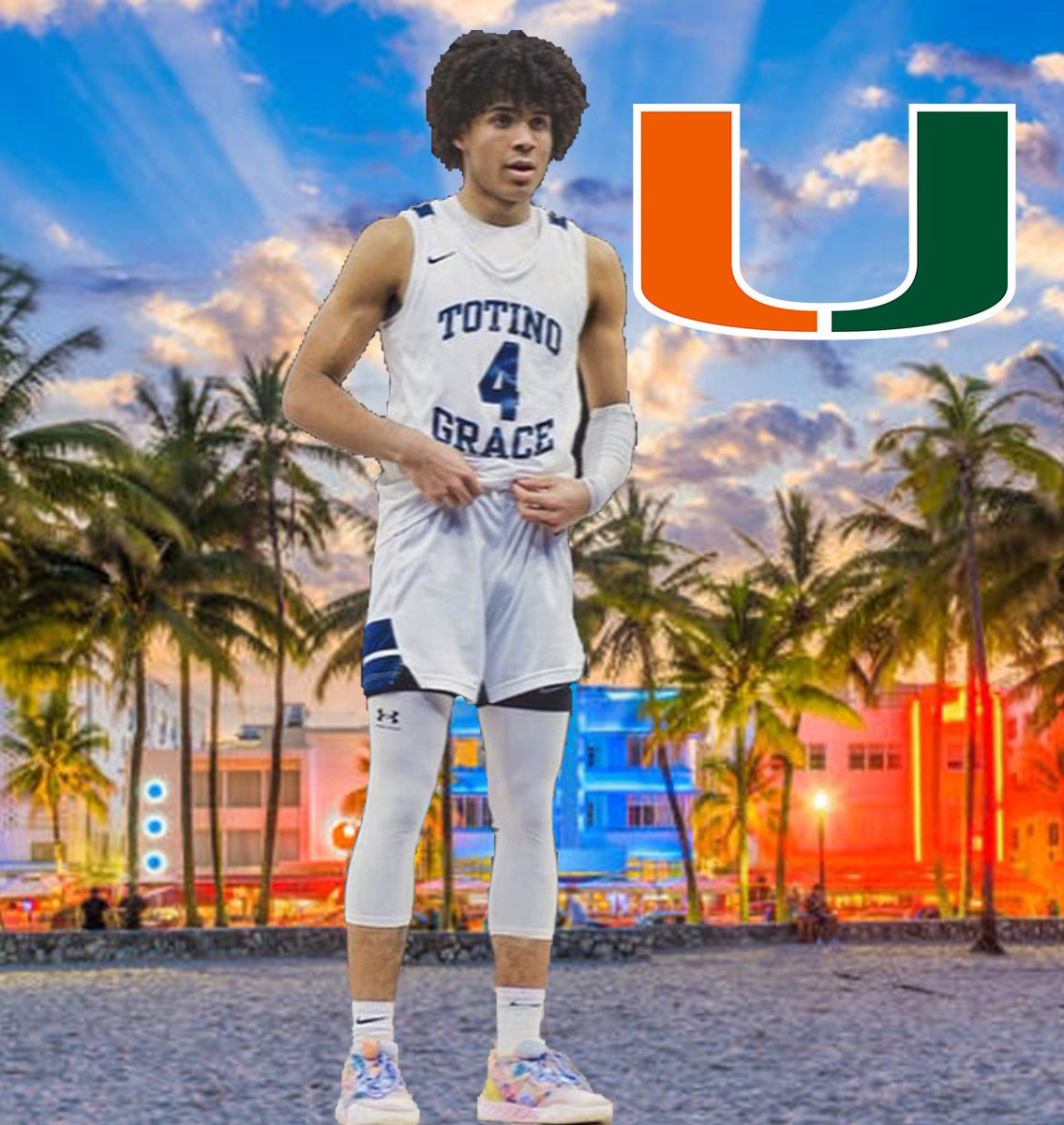 4 ⭐️ Isaiah Johnson-Arigu is taking his talents to south beach🌴

The 6’7 forward is a consensus top 5 player in MN and he is in store for a monster senior season this winter🔥