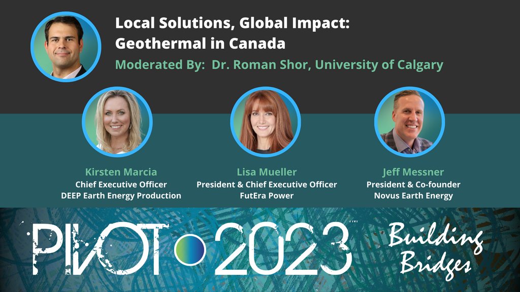 PIVOT Geothermal Conference tweet media