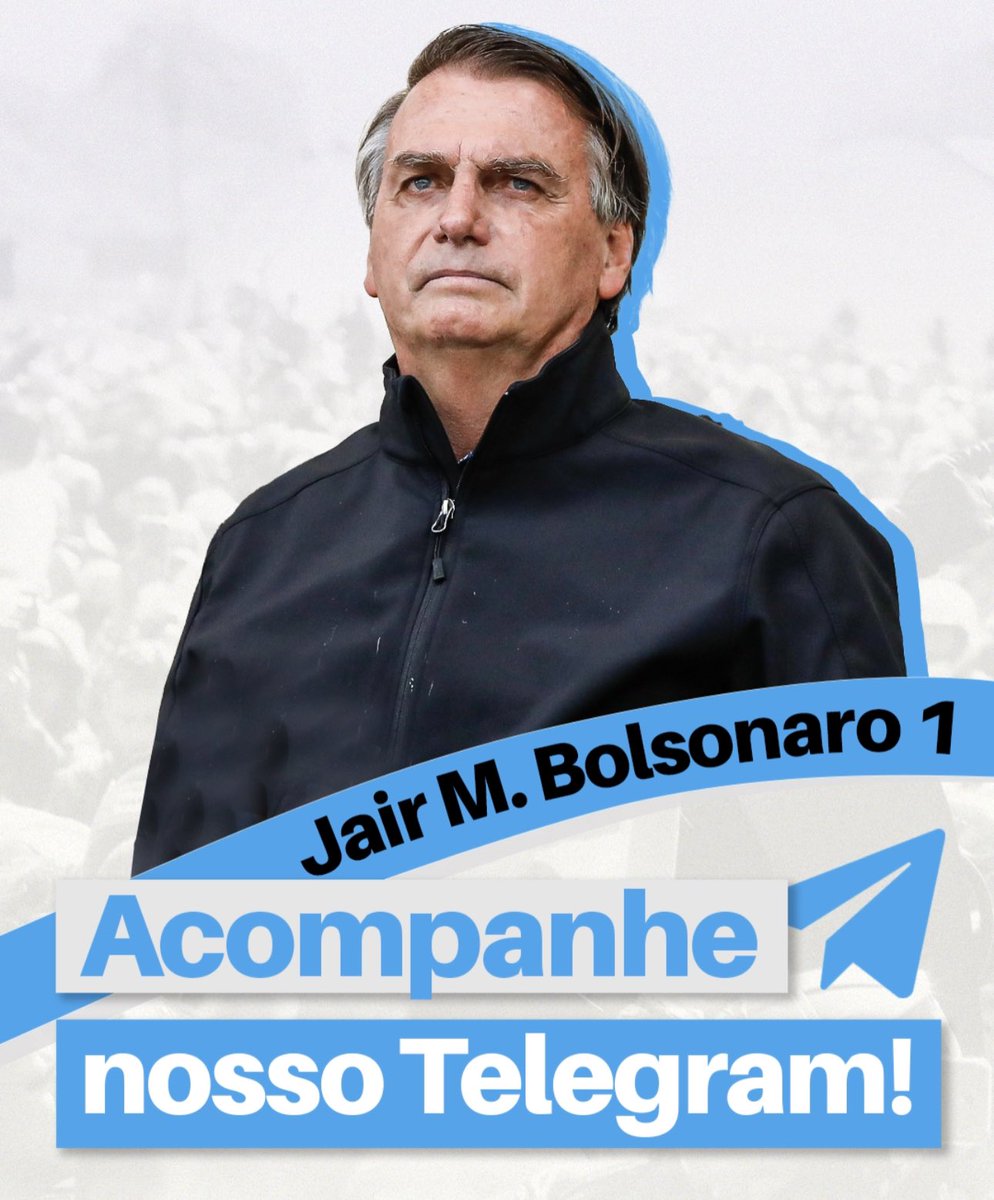 jairbolsonaro's tweet photo. - Telegram diário atualizado com sucesso. Siga-nos: https://t.co/O8KTejUGuL https://t.co/oSsedjMMpe