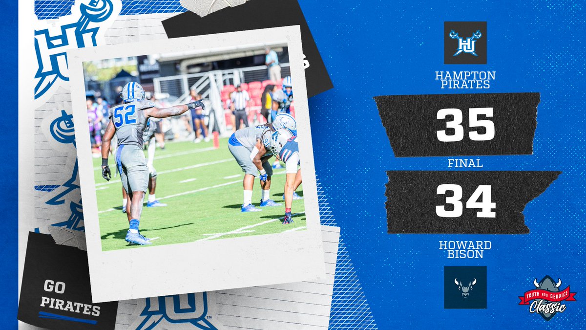 hupirates_fb's tweet photo. PIRATES WIN!

#WeAreHamptonU https://t.co/EmswI7pBey
