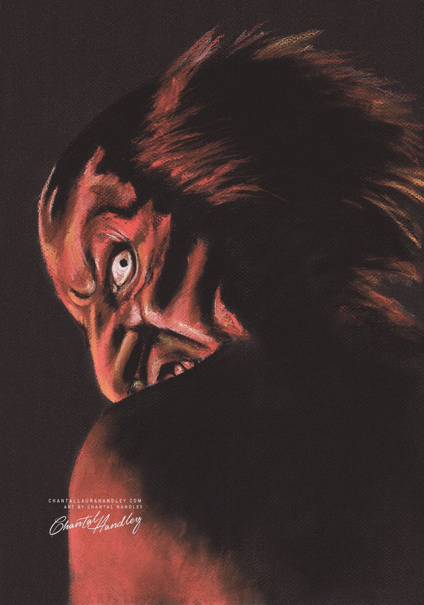 🔥 The Man with Fire on his Face 🔥 The terrifying demon from @InsidiousMovie 
Hand drawn soft pastel artwork 🖤
#leighwhannell @blumhouse  #lipstickdemon #redfaceddemon #insidious #horrorart #horrorartwork #horrorartist #thereddoor #classichorror #blumhouse