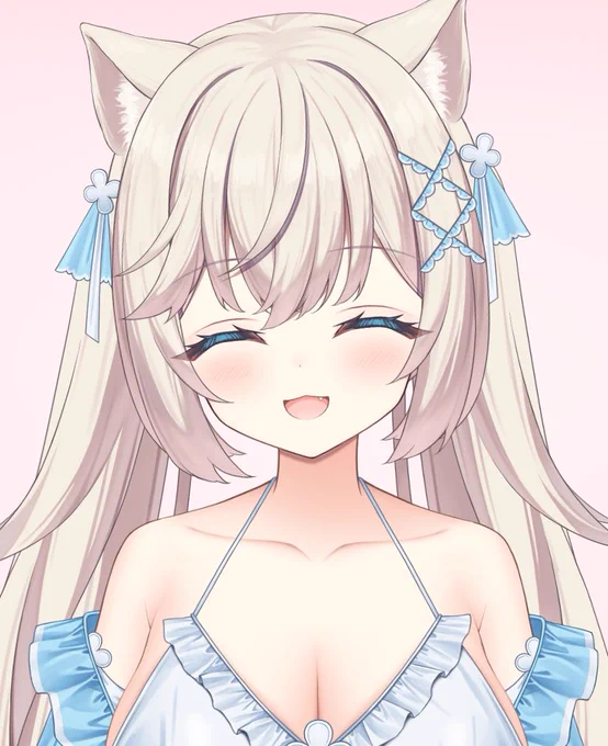 おはよー!今夜も配信でみんなと過ごせるのすっごくうれしくて夜になるの楽しみいっぱい! 