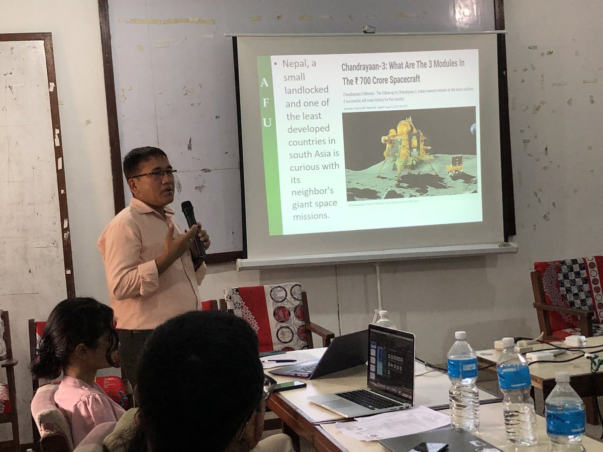 MohanBChand's tweet photo. Celebrating National #Science day with nation wide research competition among undergrad and graduate students #NICHOD @youngacademynp @girib71 @SasmitaPoudel https://t.co/Grf5JYXWvI