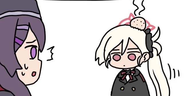 俺の描くブルアカキャラ、ボコられがち 