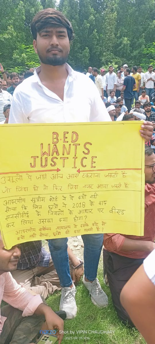 GProudindian's tweet photo. जब बाहर करना था तो लिया ही क्यों?
और जब ले लिया तो अब बाहर किया क्यों?
पूछता है बीएड धारी!!😡

हम आपकी कठपुतली नहीं जो खेलते रहो..

We Want B.Ed in PRT

#राष्ट्रीय_बेरोजगार_दिवस 
#NationalUnemploymentDay 
@narendramodi @AmitShah @ncteDelhi https://t.co/wwgeAF85YB