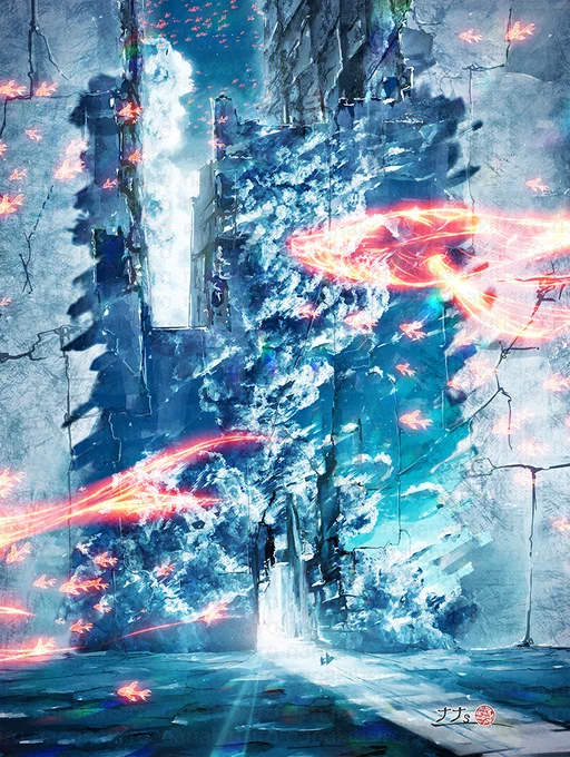 世界の変わり目#自分の絵が1人でも多くの人に届け 