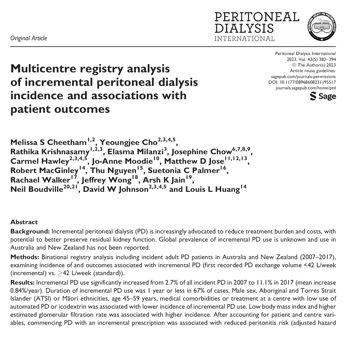 PDI_Journal's tweet photo. #PDExchange -New Episode: "Incremental PD: Personalized PD! Standard of Care, or more data to prepare?" 
@dr_nikhilshah &amp; @PD_Perls discuss with @EdwinaBrown_PD @YJCho16 &amp; Dr Cheetham
#peritonealdialysis 
🎙️
https://t.co/cDinTYpkSm 
https://t.co/EXoZlnkvGq
https://t.co/p4roUQiVjv https://t.co/7eGs9CKcmI