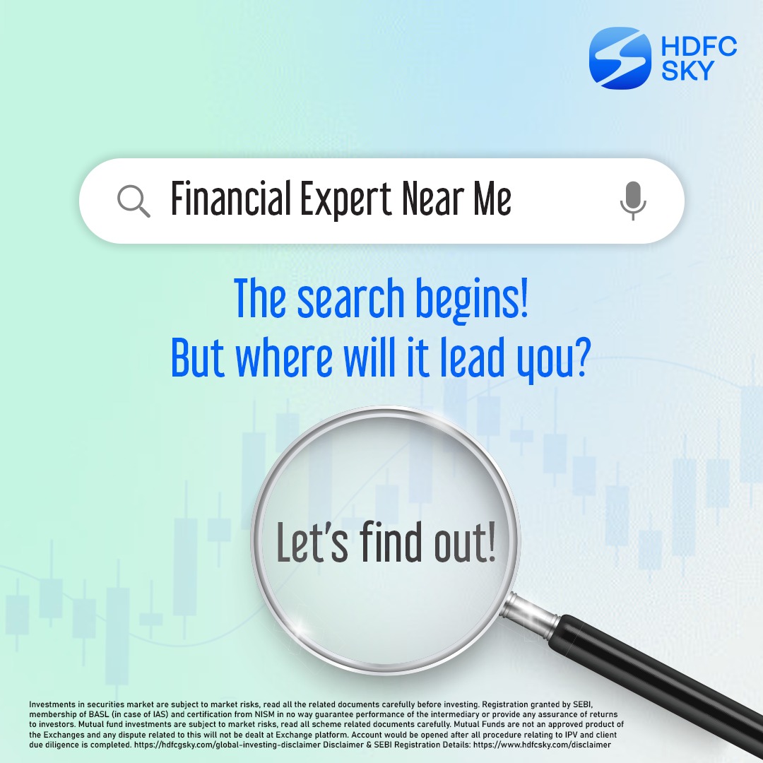 Been trying to make 'cents' of your finances? 
Stay tuned for some thing exciting coming your way!

#HDFCSKY #FinancialExperts #Search