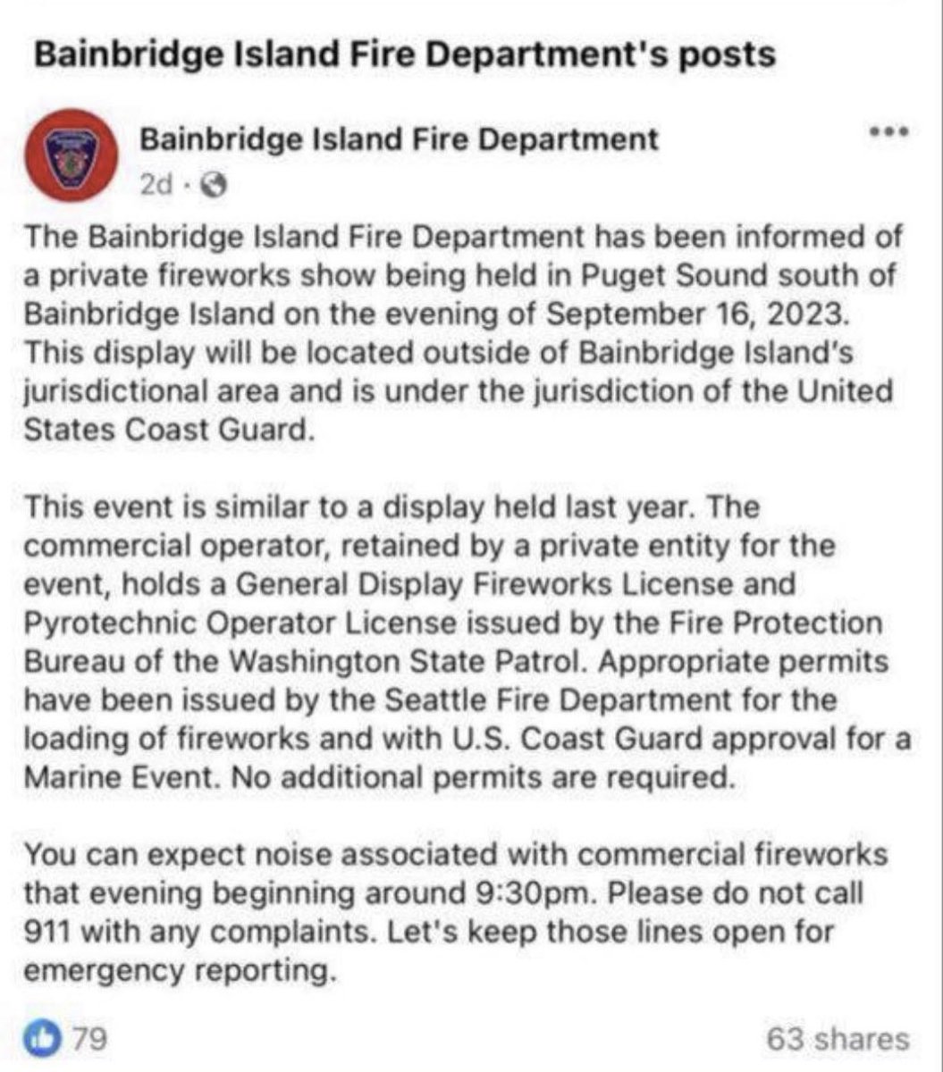 Seems like it’s too easy to get a permit to freak out an entire city for 20 minutes??? #seattle #fireworks #mysterysolved