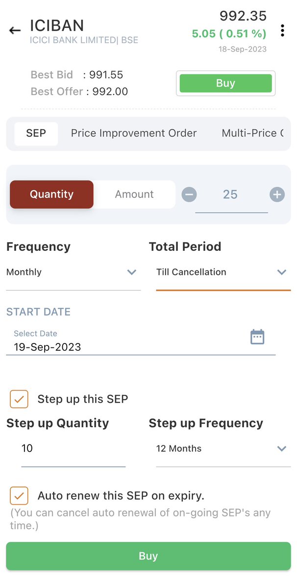 saurav_sauranwb's tweet image. The #simplest yet powerful way to invest is start a Stock #SIP 

Very active investors actually don’t prefer it, but people who aren’t much savvy like it

It’s a time-tested wealth creation ecosystem

- Set SIPs for life or any tenure

- “Step-up” every year with @ICICI_Direct