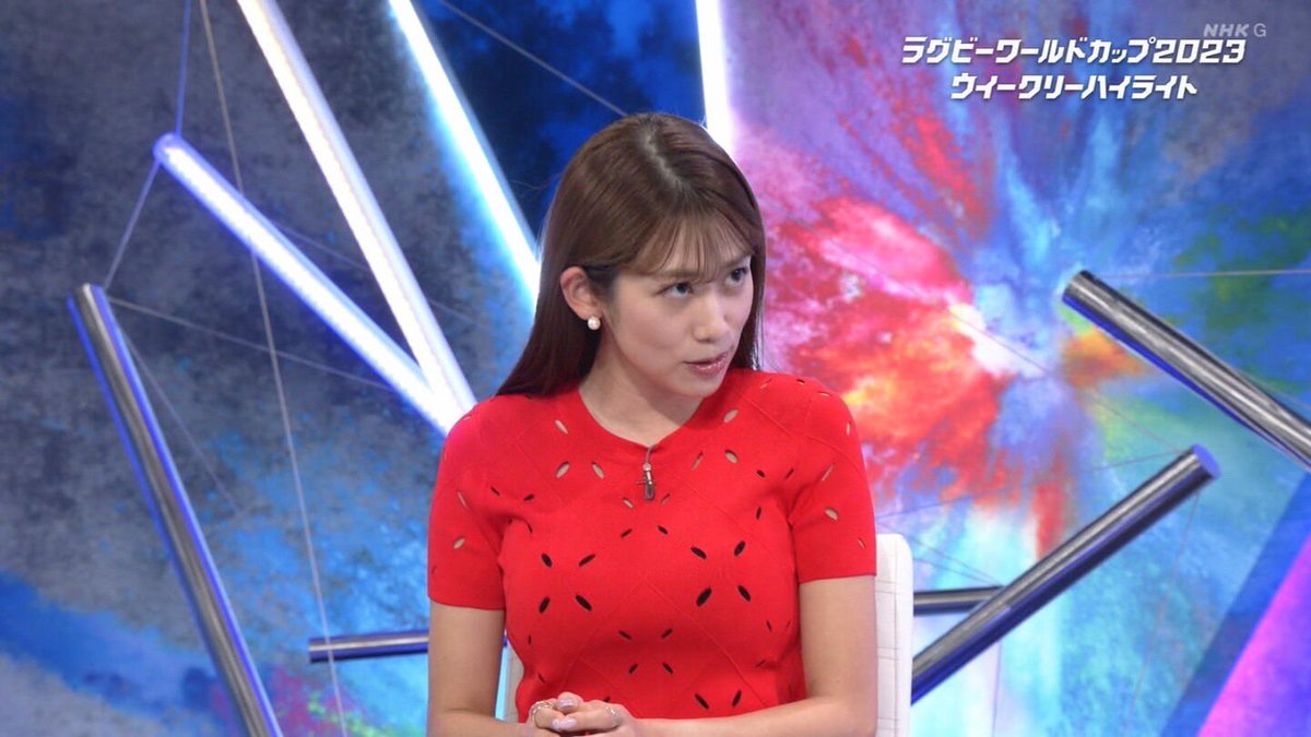 vote_her5's tweet photo. 昨日の中川アナ！

#中川安奈 #中川アナ #アナウンサー #女子アナ #NHK #サンデースポーツ #あんなこんな #ラグビーワールドカップ2023 #ウィークリーハイライト https://t.co/zxf3mGs3YH