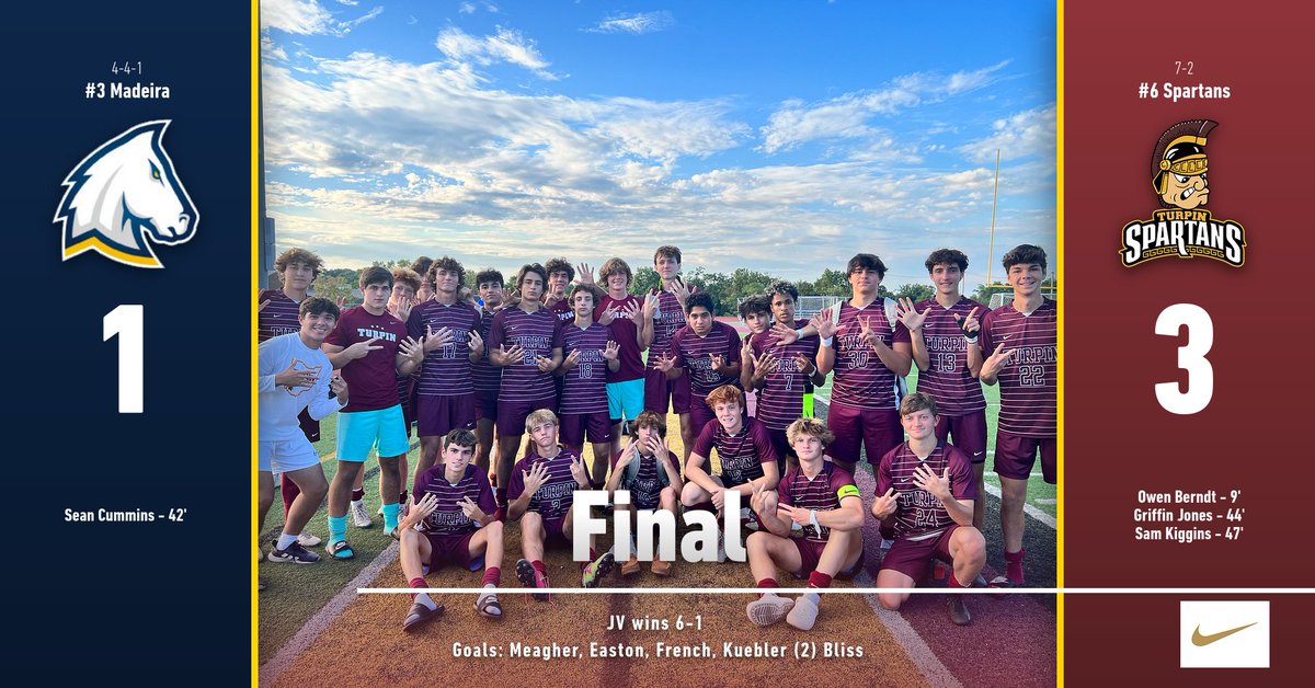 turpinsoccer13's tweet photo. SPARTANS WIN!! https://t.co/b8ejlYux8P