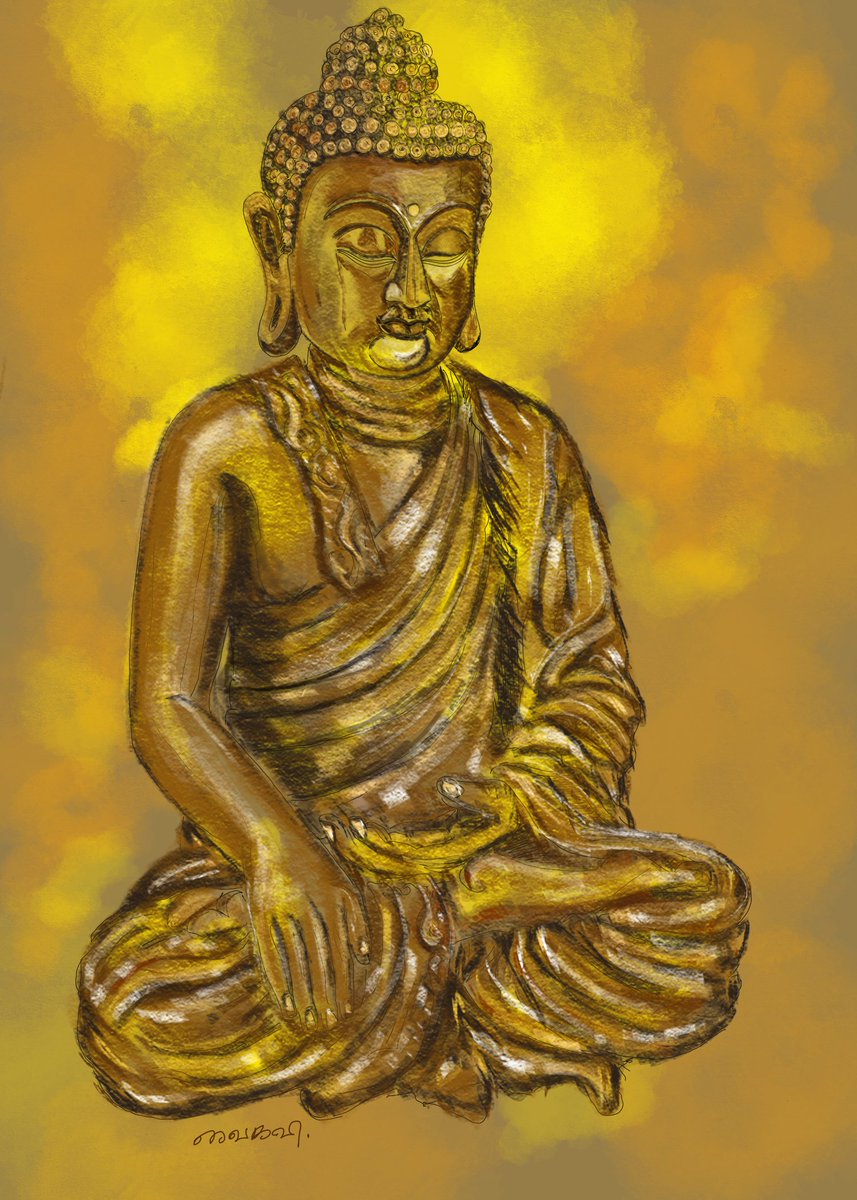 vaikavi_19's tweet photo. I painted Buddha. Tap for full view.
#buddha https://t.co/8UzL9U6Jb2