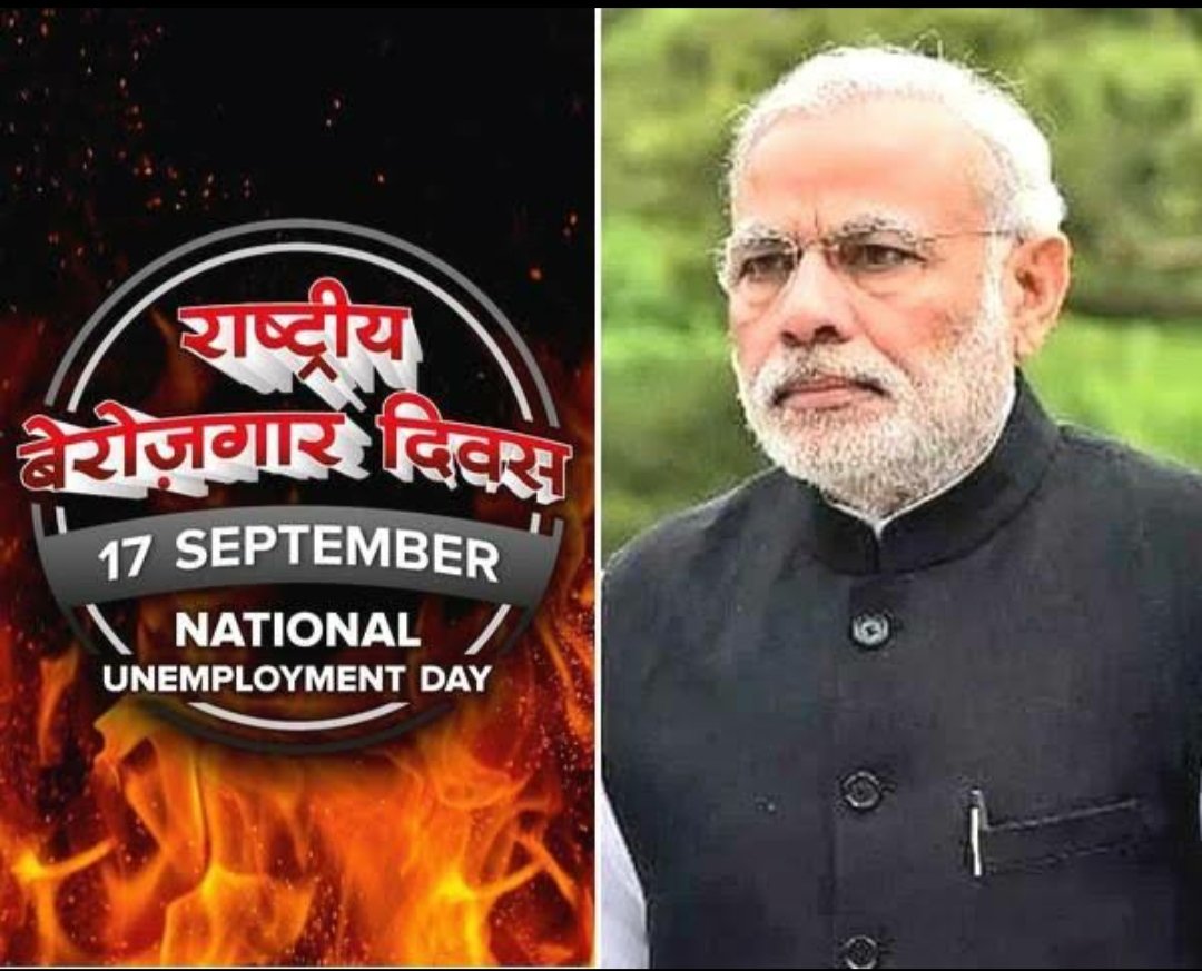 SevadalUDR's tweet photo. मोदी तू नौकरी खा गया!
#NationalUnemploymentDay
#FekuDay #FekuModi #ModiDisasterForIndia #ModiFailedIndia #modibirthday
#JumlaDay #JumlaDiwas #HappyBirthdayModiJi #राष्ट्रीय_बेरोजगारी_दिवस #राष्ट्रीय_बेरोजगार_दिवस #जुमला_दिवस
#मोदी_रोजगार_दो https://t.co/M8XyaQMqDy