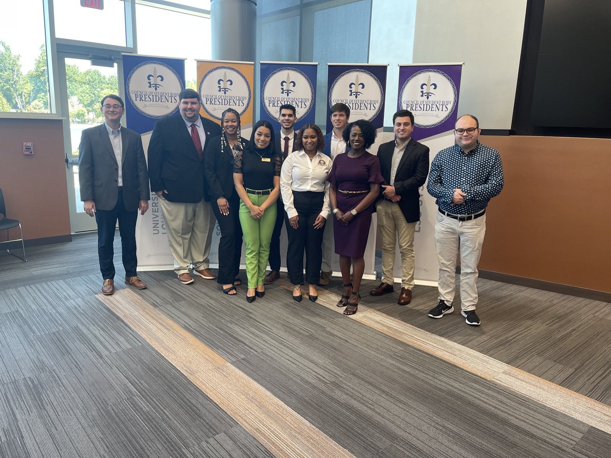 greatbrendonian's tweet photo. Was proud to represent UNO at the Louisiana Council of Student Body Presidents meeting today https://t.co/8jmMqtSzXU