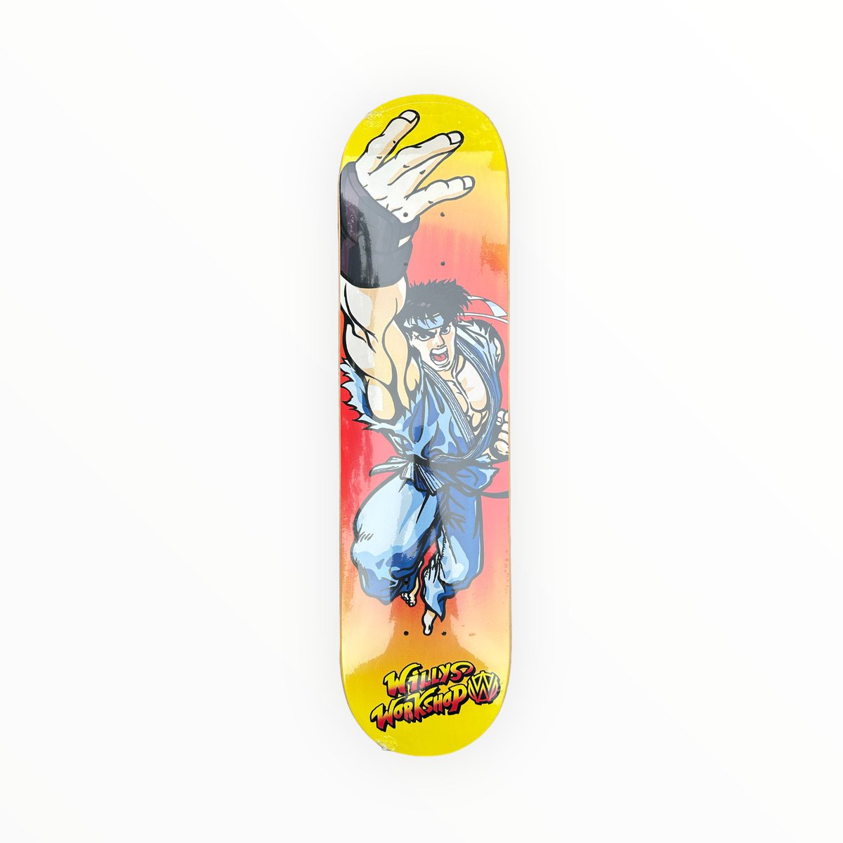 willysworkshop's tweet image. DEAD STOCK “RYU” STREET FIGHTER 2 DECK was originally released in 2008. ONLY ONE AVAILABLE in size 7.75 🥋👊🏽💥⚒️ 📡 willysworkshop.com/shop/p/blue-wo… 🎁 #WillysWorkshop