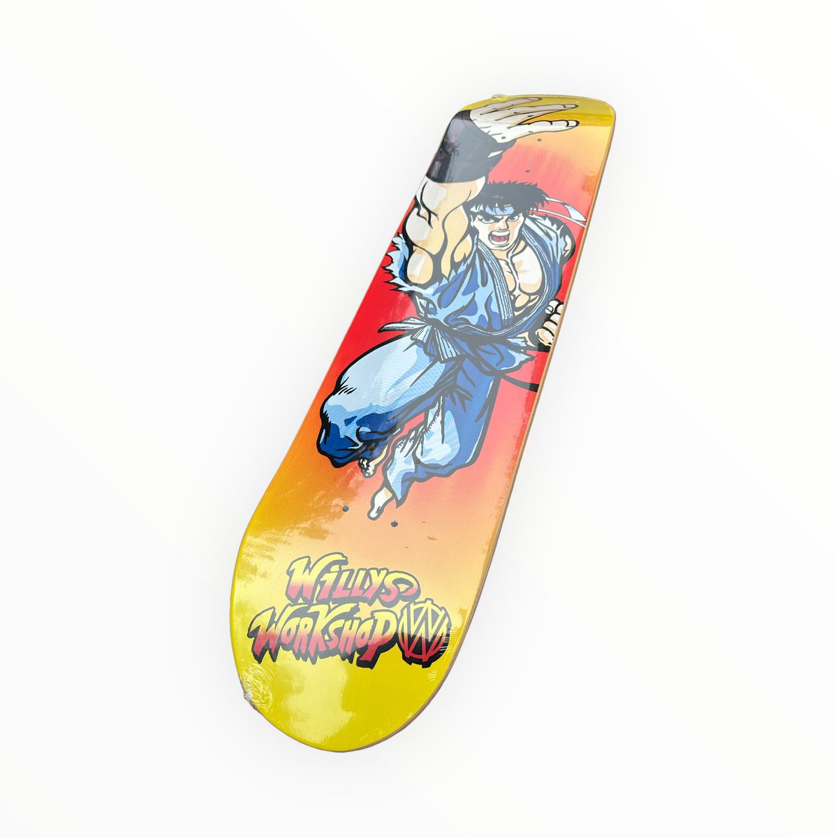 willysworkshop's tweet image. DEAD STOCK “RYU” STREET FIGHTER 2 DECK was originally released in 2008. ONLY ONE AVAILABLE in size 7.75 🥋👊🏽💥⚒️ 📡 willysworkshop.com/shop/p/blue-wo… 🎁 #WillysWorkshop