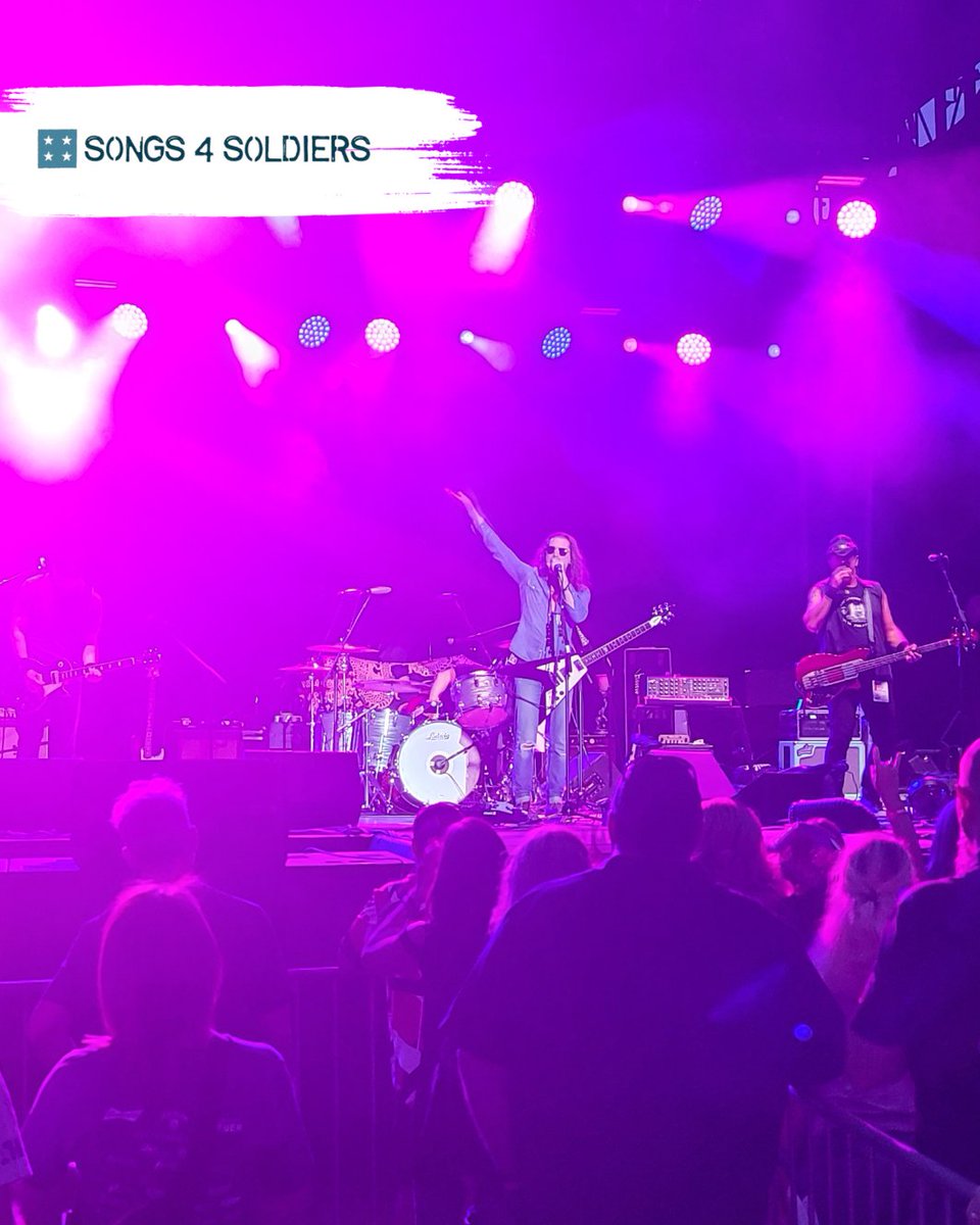 Joe Dirt And The Dirty Boys are ROCKIN' the stage! 🎸

Are you at #S4SSTL? Reply below with your photos. 📷

#Songs4Soldiers