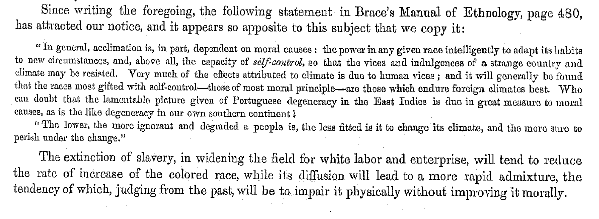 ricksapp's tweet image. Your average SJW or activist historian is not bright enough to understand this so I will translate.

The South was not uniquely evil and racist. Quit lying and applying today's values and science to the 19th century.

#USHistory #USCensus
From the Introduction to the 1860 US