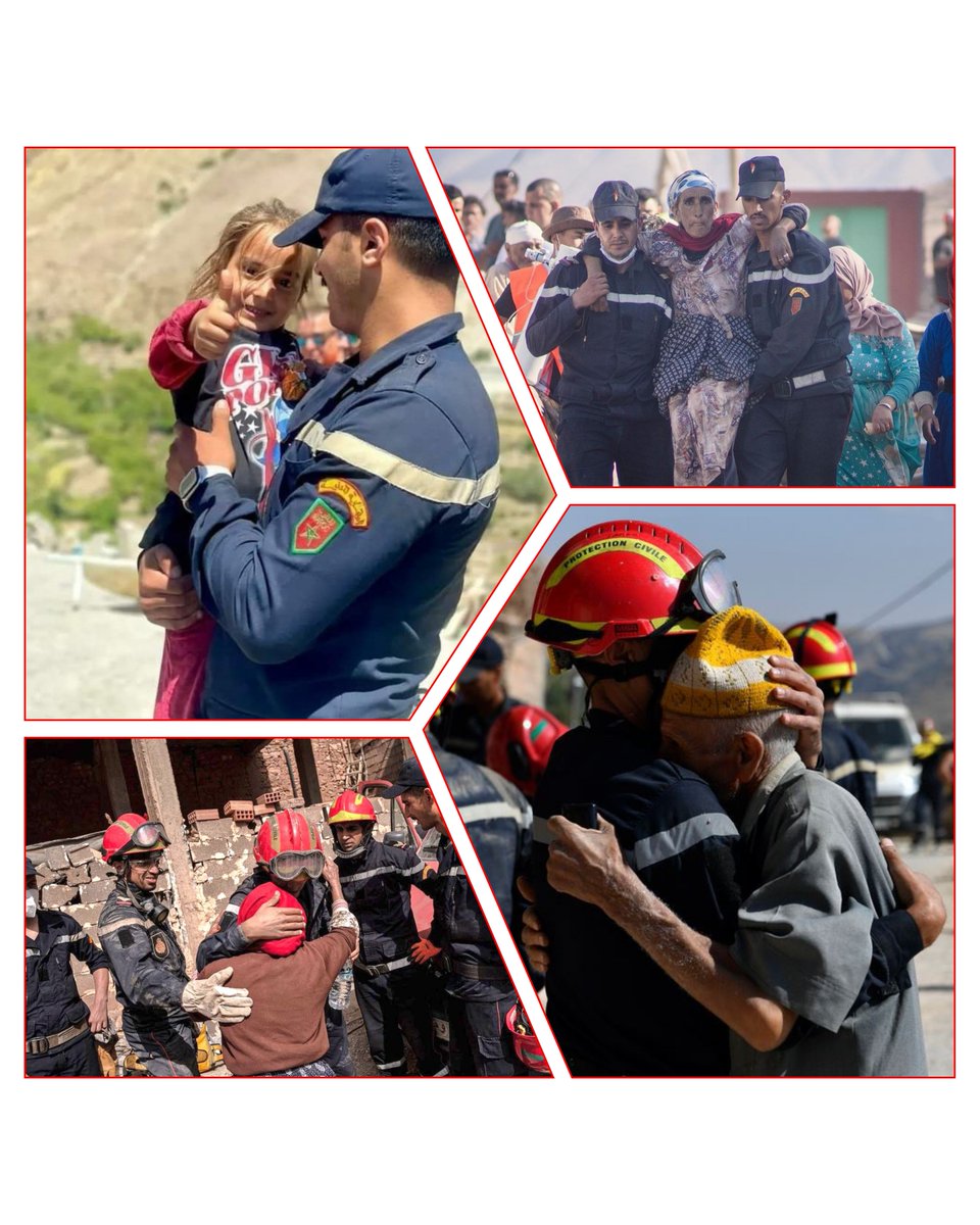 A BIG Thank you to our #Heroes, who are helping healing the wounded and rebuilding the affected areas with dedication and commitment.

We are so proud of you. ❤️🇲🇦💚

#MoroccoEarthquake #Morocco