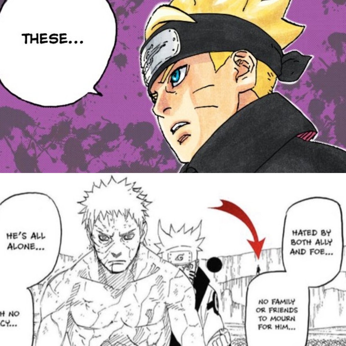JorEleh's tweet photo. Supuesta hipótesis:
#Boruto estuvo viajó al pasado y vió los estragos provocados por el #Juubi, de ahí que conozca con certeza el peligro que presenta dicha criatura. Solo imaginen si se llegara a confirmar.
•
#NARUTO #Kawaki #Kishimoto #Ikemoto #BorutoTwoBlueVortex https://t.co/CTuXMdDHzJ