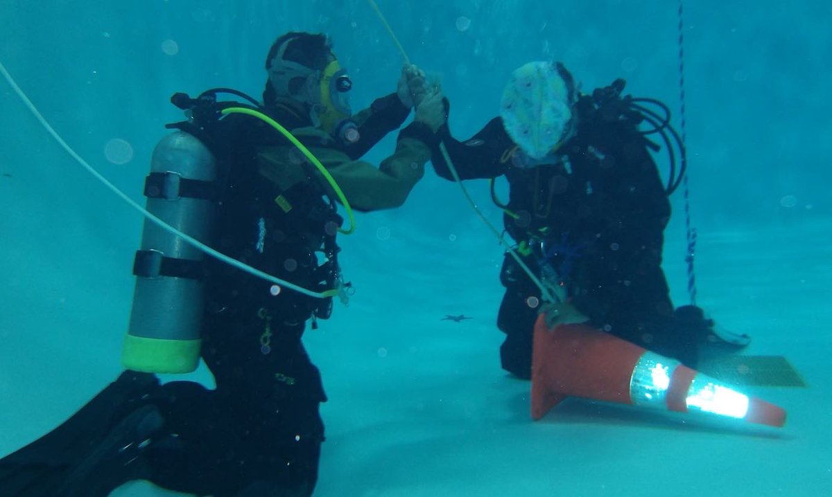 So proud of the DCSD Search and Rescue team! This past week, four of our divers attended the Emergency Response Diving International Class hosted by the Dive Shop in Memphis.  SAR gained certifications in full face, mask, dry suits, and Public Safety diving. Nice work, team! 🤿💪