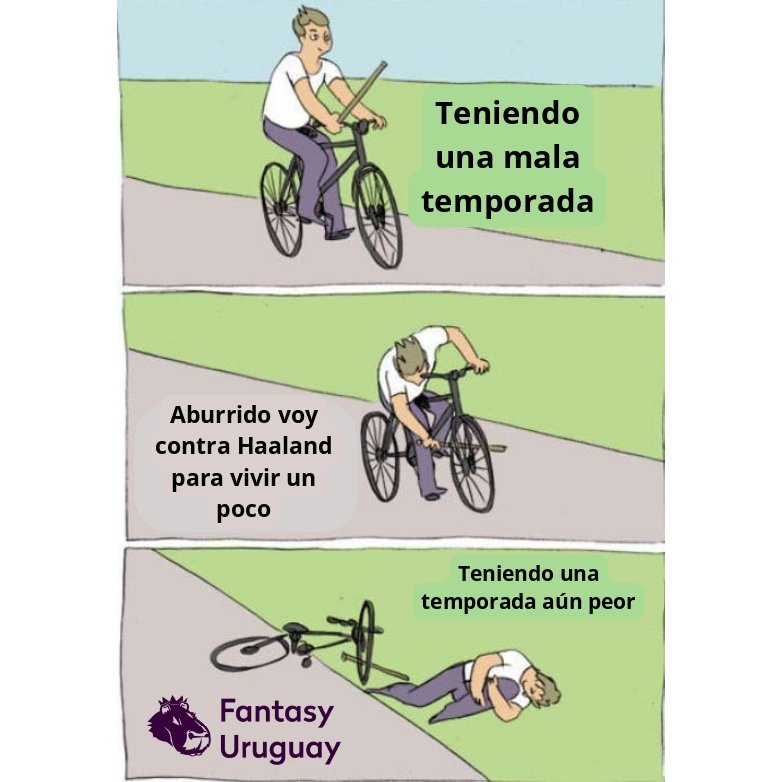 FantasyUruguay's tweet photo. #FPLmeme #FPL #Contralacorriente https://t.co/s0WlQ1aZCJ
