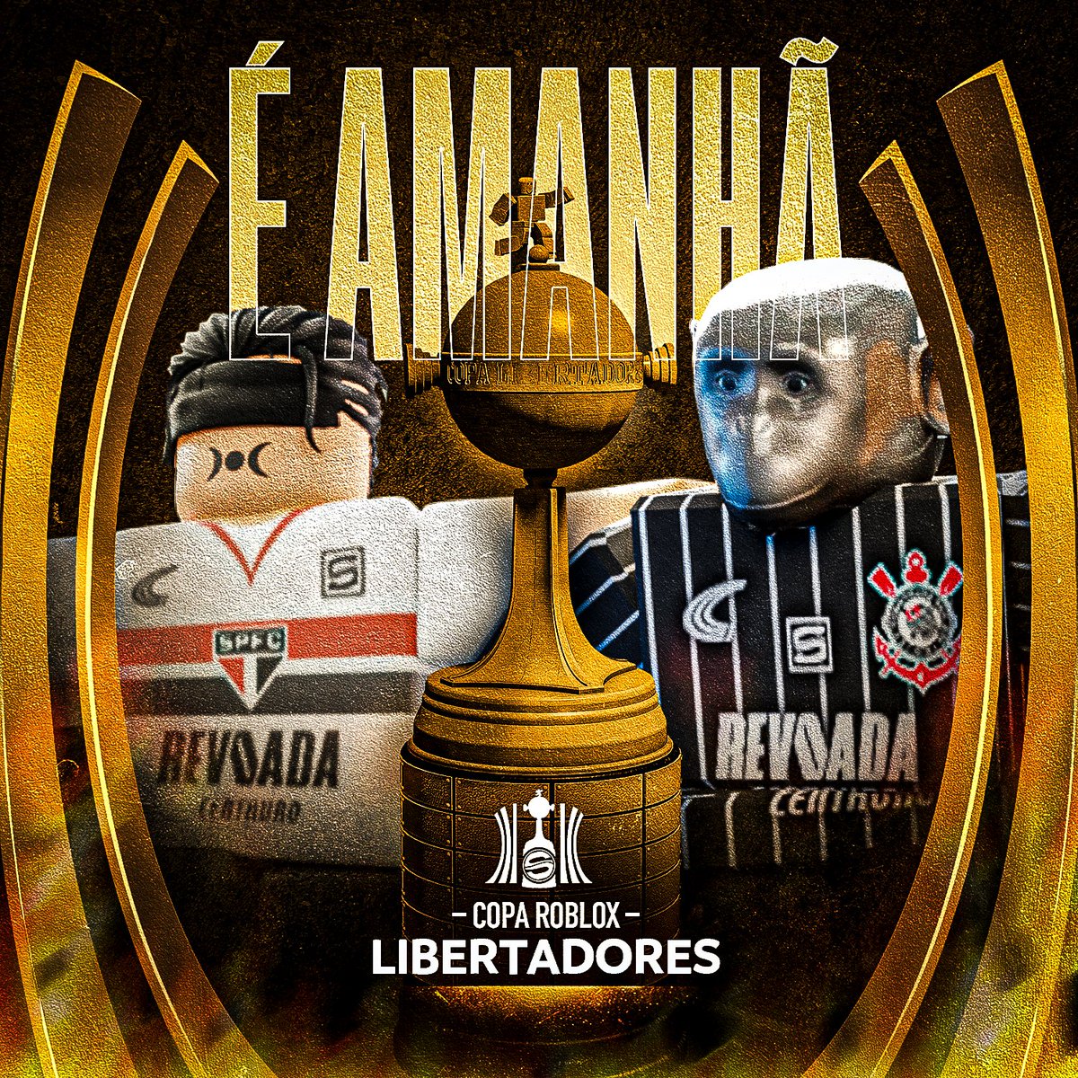 Como prometido, os horários e datas dos jogos das quartas da Copa  Libertadores de Roblox : r/futebol