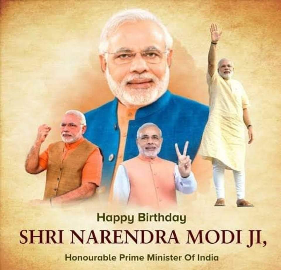 Dr_DilipPal's tweet photo. Heartiest Birthday greetings to the Spirit of our Nation, Hon’ble Prime Minister of India, Aadarniya Shree @narendramodi  ji . 

I pray to God to bless you with good health, long life &amp; give you his blessings in reinstating Bharat as the “ Vishwaguru “ 

#NarendraModiji https://t.co/j1WA1jkPix