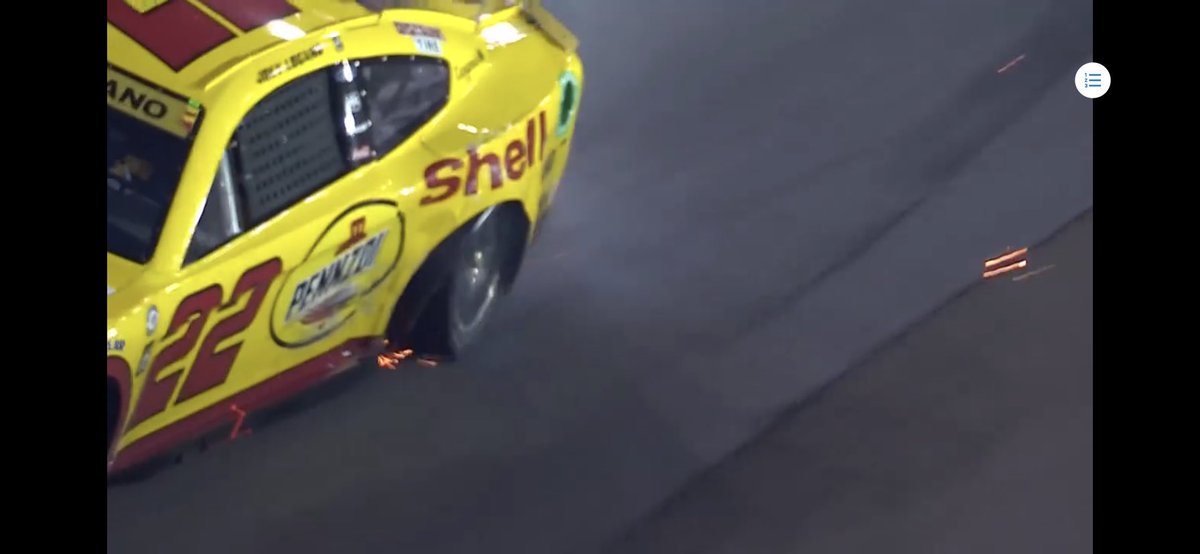 I'd say Logano is out.

#BassProNightRace
#NASCARPlayoffs