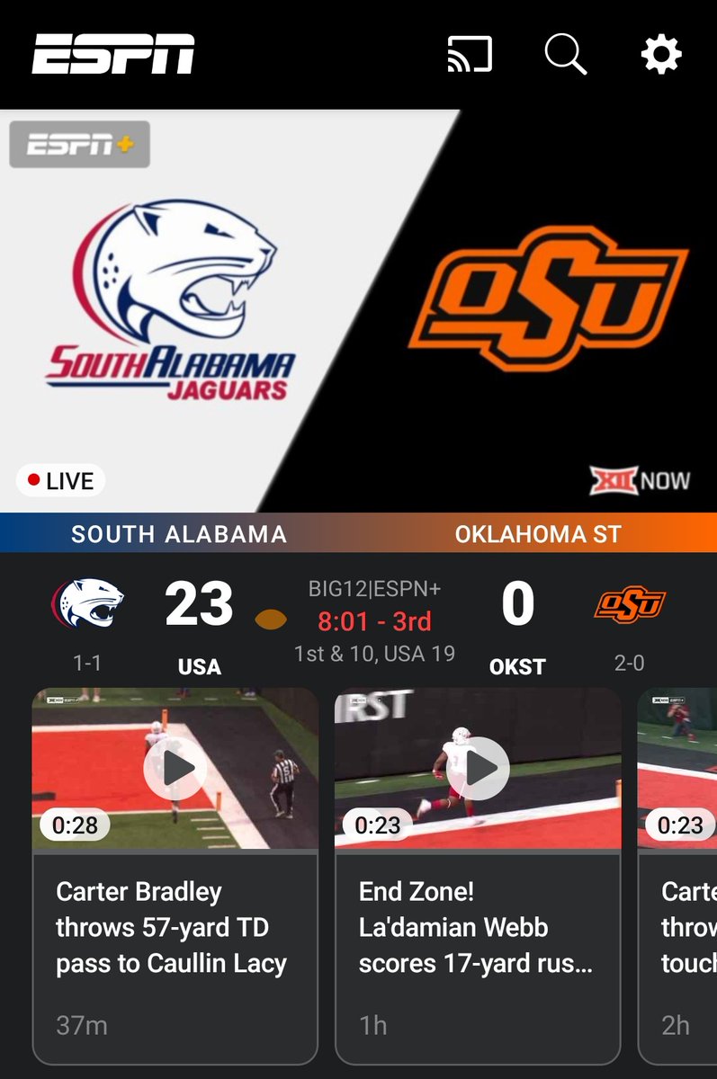 😳 #GoJags! <a href="/SouthAlabamaFB/">South Alabama Football 🏈</a> <a href="/SouthAlabama/">South Alabama Athletics‼️</a>