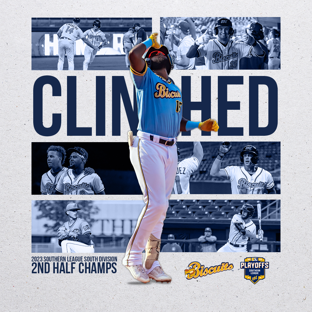 BiscuitBaseball's tweet photo. EIGHT. STRAIGHT. SEASONS.

See you in Montgomery on Tuesday night! https://t.co/bl35kPGx9G