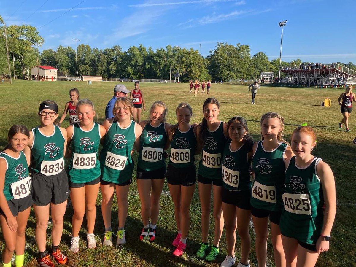 RowanCoXC's tweet photo. From 9am this morning to 9pm this evening. Homecoming weekend and 1st place team

They didn’t get to celebrate this morning because they had to leave and get dressed for homecoming. 

#greenmachine #greatdaytobeaviking https://t.co/PQwM7gXre3