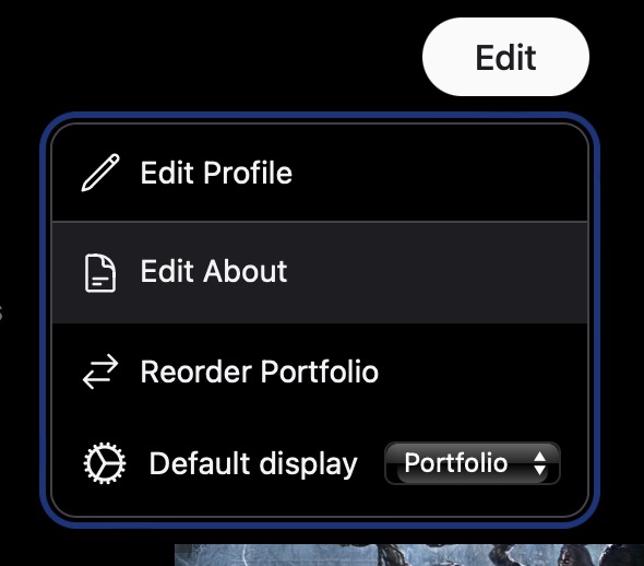 Cara_HQ's tweet photo. Major Cara update! 🥳 
1. You can now add an About page to your profile! Could be your bio, resume, or simply work availability status (this will be searchable later!) https://t.co/Mjr8MmIwj2