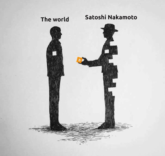 cryptolifewx's tweet photo. World's Top 10 bitcoin holders:

1. Satoshi Nakomoto: 1.1 M $BTC

2. Grayscale: 643,572

3. Binance: 498,147

4. Bitfinex: 192,508

5. U.S. Government: 175,000

6. Microstrategy: 152,800

7. Block dot one: 140,000

8. OKX: 118,334

9. Robinhood: 118,300

10. Winklevoss: 70,000 https://t.co/vLnqSB2IyM