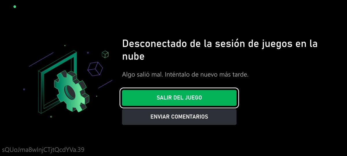 serickvero's tweet photo. @XboxGamePass @XboxMexico 
Estoy empezando a odiar el servicio de Cloud gaming 
Todos los días sufro lo mismo 😔🥲 https://t.co/odPoNXjlmq