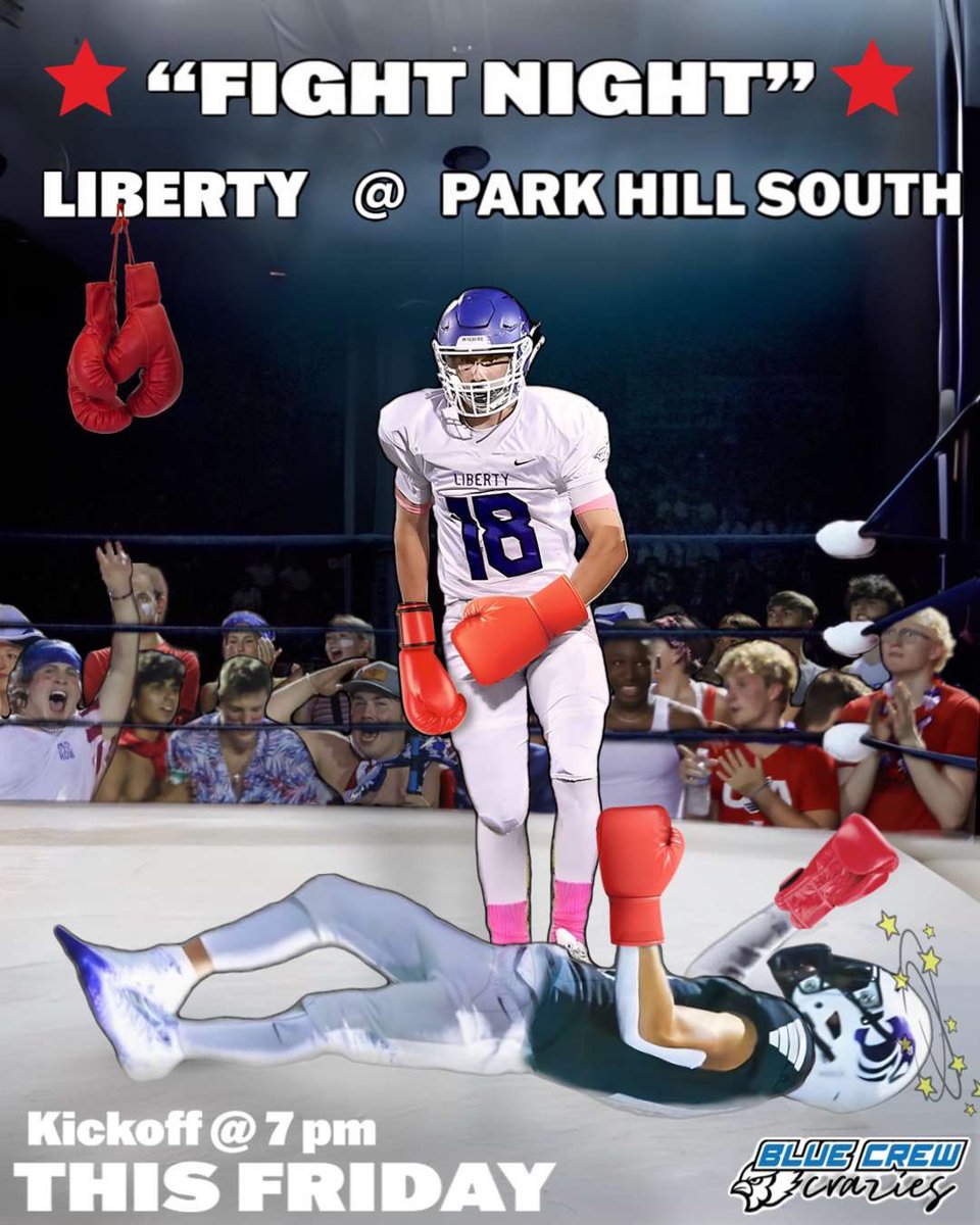 THIS FRIDAY AT PARK HILL SOUTH! BE THERE!!!
Graphic: Jacob Quinn
