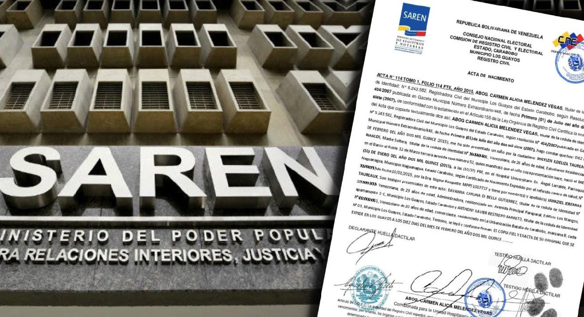 💻📃🇻🇪Cómo solicitar tu partida de nacimiento y otros documentos en el Saren en línea | Tutorial paso a paso
🧾El Saren ahora permite obtener la partida de nacimiento, el acta de defunción y de matrimonio,a través de su plataforma en línea.
✨Sigue Aquí👇🏻
bit.ly/3PmNKs5