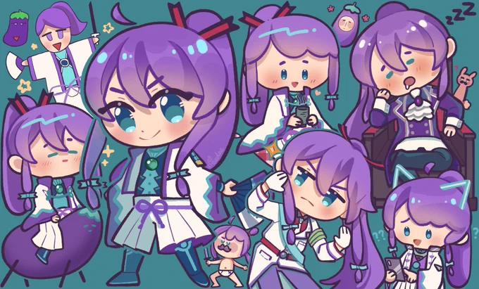 I saw a new tag for cute gackpo art!!!! #可愛いがくぽが見たい聞きたい 