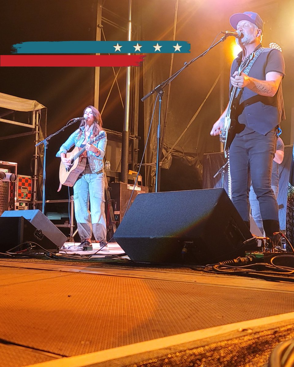 Miles Nielsen &amp; The Rusted Hearts have taken the stage! 🙌

#S4SSTL #Songs4Soldiers