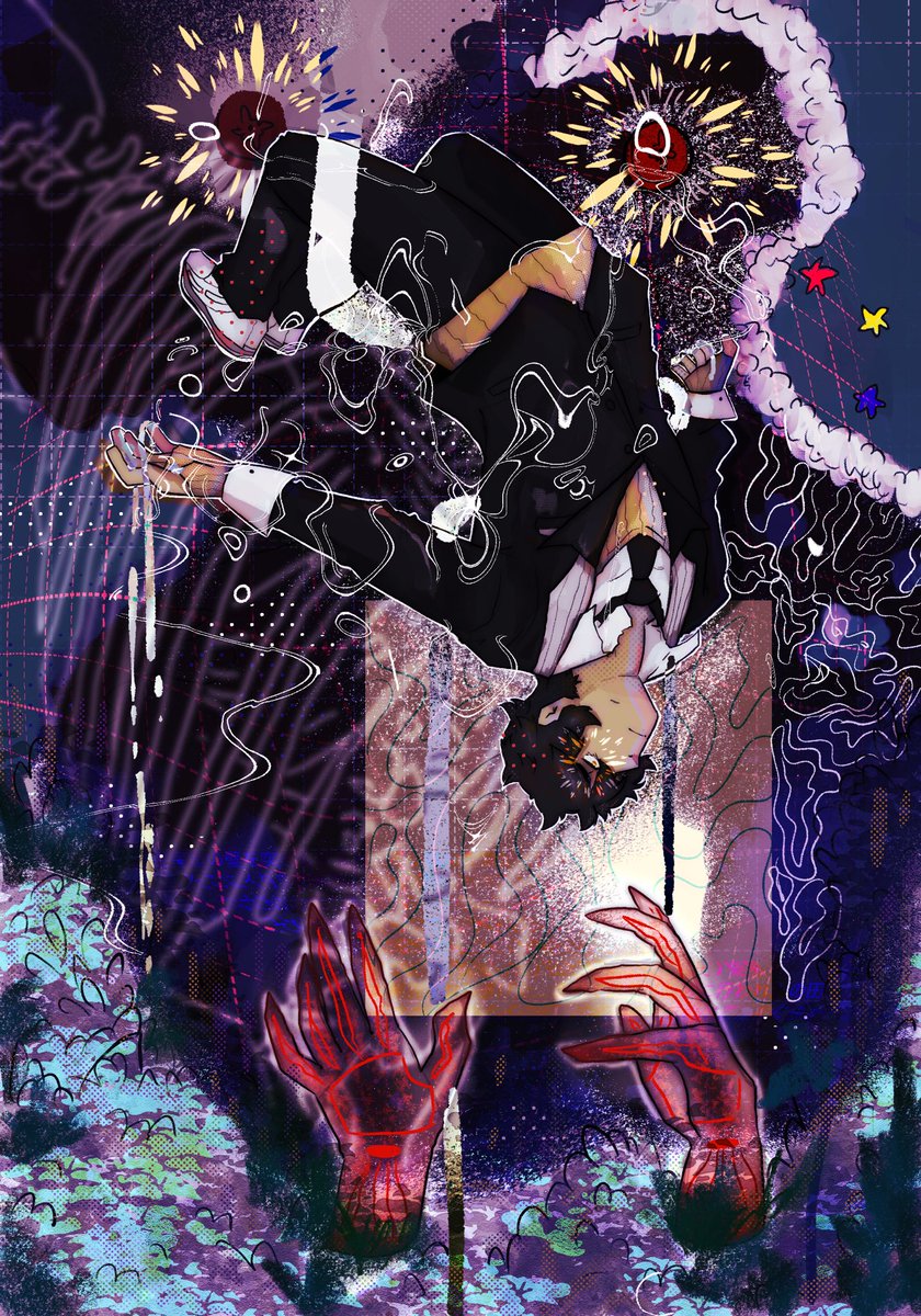 LoyaILieutenant's tweet photo. Really excited to finally be able to share my piece from the @ryukizine ! 🙏🥺💕 being in this project felt like a dream everyone did such incredible work!! #nirvanAI #AINI https://t.co/o6I7Hl9tua