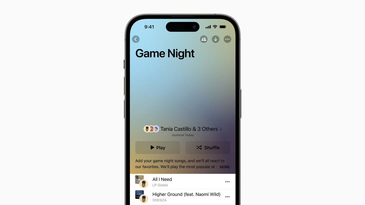 theapplehub's tweet photo. iOS 17 will be released on Monday, however, these features will not be available at launch 👇

Journal app
The upcoming Journal app will allow you to log important moments and memories using photos, music, workouts, and more.

AirDrop transfers over the internet
You will now be able to transfer content over the internet if you leave AirDrop range as long as you and the recipient are signed in to iCloud.

Apple Music collaborative playlists
You will now be able to work on playlists with friends and family. Everyone can add, reorder, and remove songs.

Are you excited for iOS 17?