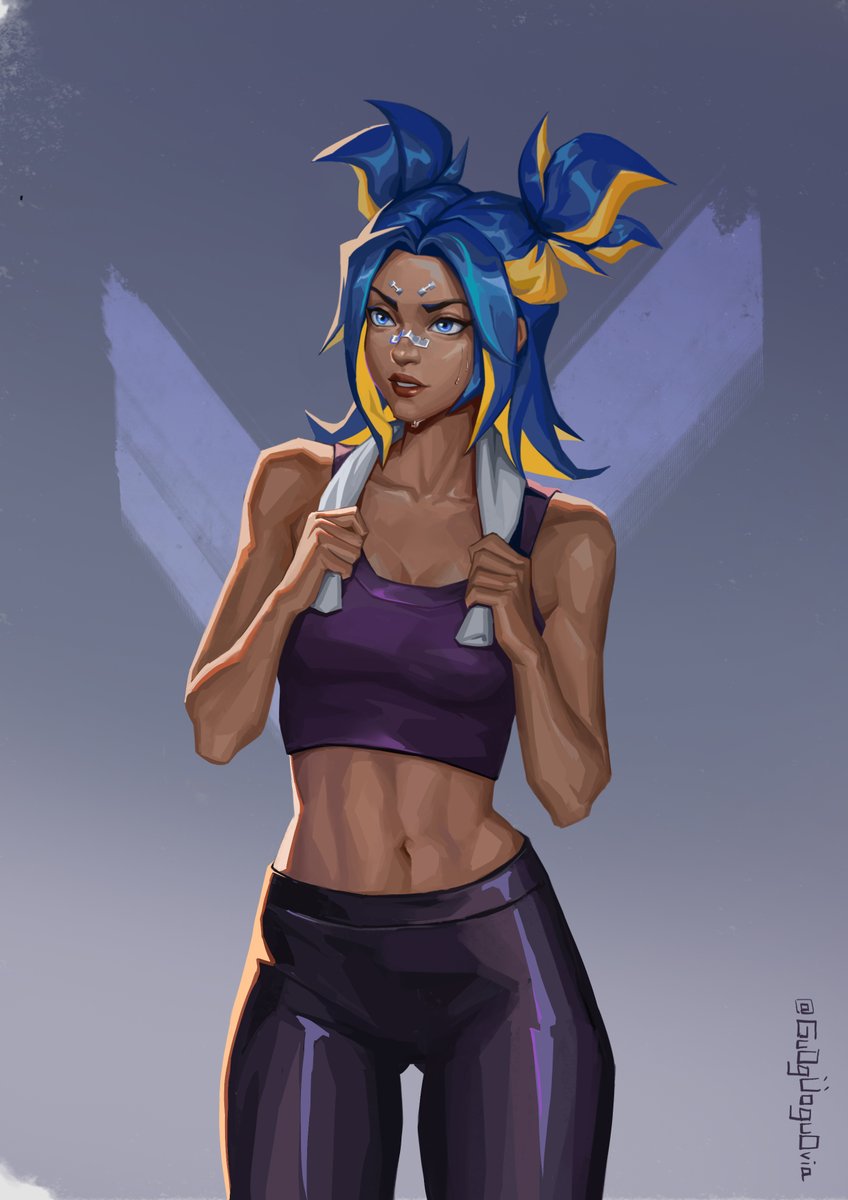 #VALORANT #ValorantArt #fanart 
还有有很多问题，但是改不动了，之后画新图再解决！